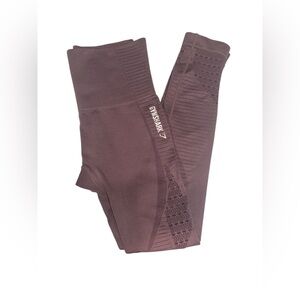 Gymshark Deep Purple Workout Leggings